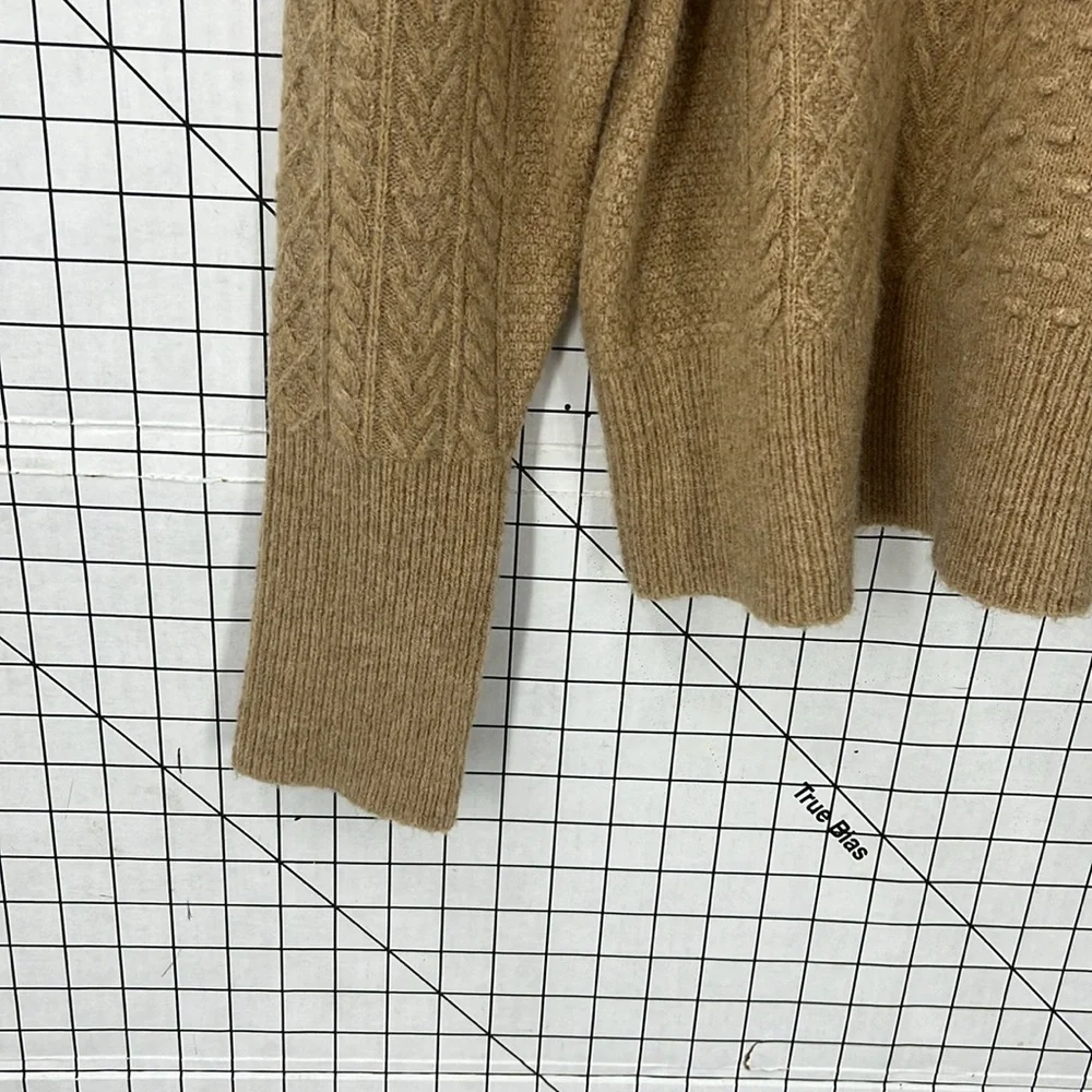 J.Crew acrylic wool alpaca blend sweater L
